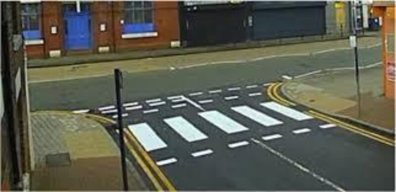 informal zebra crossing